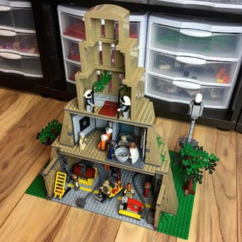 LEGO Star Wars Yavin IV Rebel Base MOC