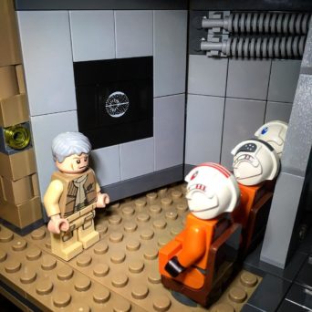LEGO Star Wars Yavin IV Rebel Base MOC