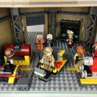 LEGO Star Wars Yavin IV Rebel Base MOC