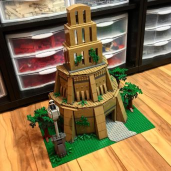 LEGO Star Wars Yavin IV Rebel Base MOC